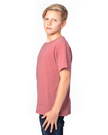 Youth Ultimate T-Shirt - Maroon Heather