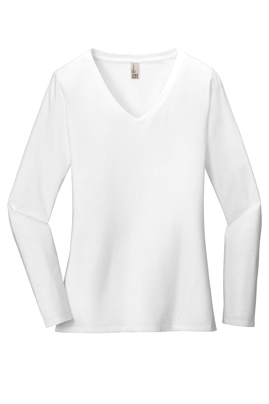 Women's Very Important Tee Long Sleeve V-Neck - White