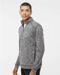 J. America 8614 Charcoal Fleck — on model side