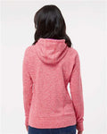 J. America 8616 Fire Coral/ Magenta — on model back