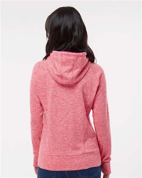 J. America 8616 Fire Coral/ Magenta — on model back