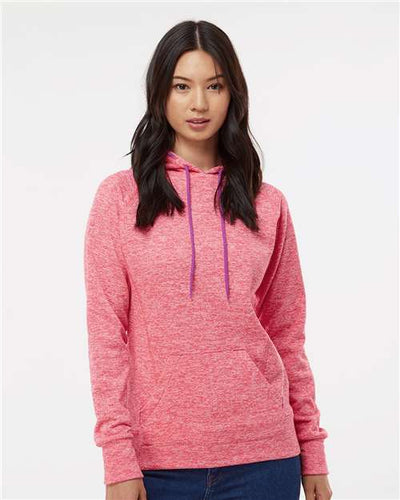 J. America 8616 Fire Coral/ Magenta — on model front