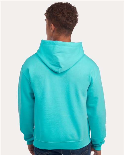 JERZEES 996MR Scuba Blue — on model back