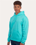 JERZEES 996MR Scuba Blue — on model side
