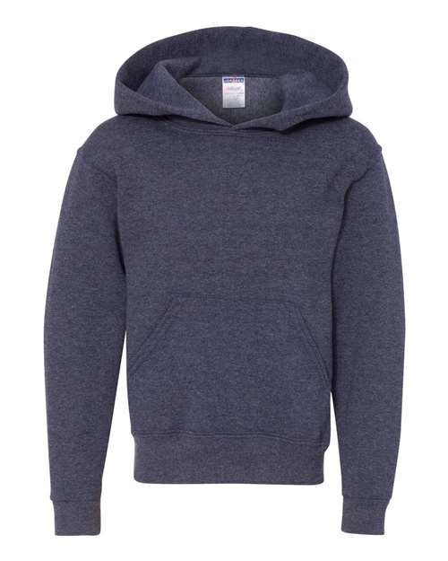 JERZEES 996YR Vintage Heather Navy — front