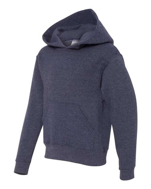 JERZEES 996YR Vintage Heather Navy — side
