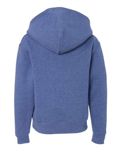 JERZEES 996YR Vintage Heather Blue — back