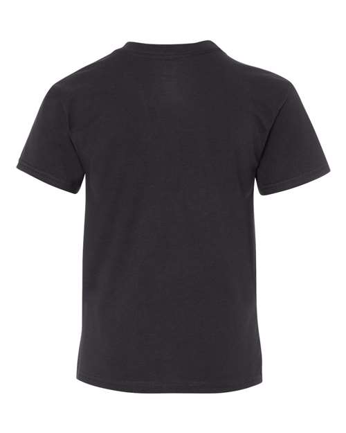Hanes 498Y Black — back