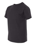 Hanes 498Y Black — side