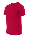 Hanes 498Y Deep Red — side