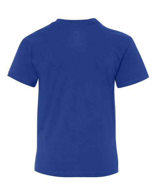 Hanes 498Y Deep Royal — back
