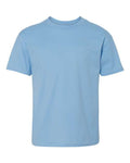Hanes 498Y Light Blue — front