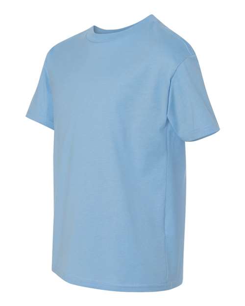 Hanes 498Y Light Blue — side