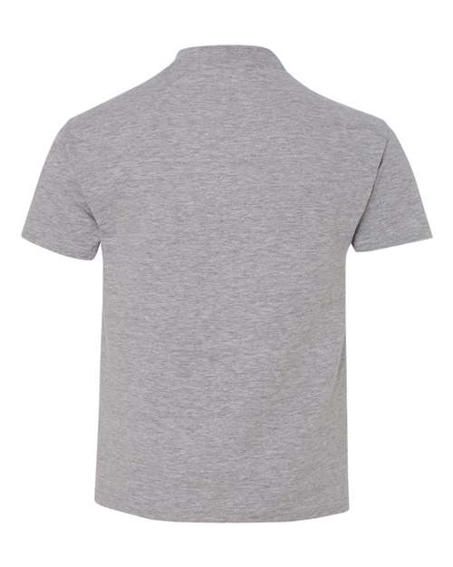 Hanes 498Y Light Steel — back