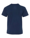 Hanes 498Y Navy — back
