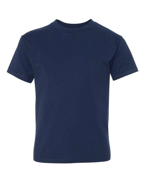 Hanes 498Y Navy — front