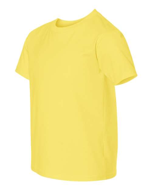 Hanes 498Y Yellow — side