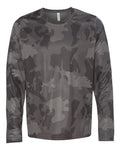 Unisex Performance Long-Sleeve T-Shirt - Sport Graphite Laser Camo