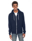 American Apparel F497W - Unisex Flex Fleece Zip Hoodie - Navy