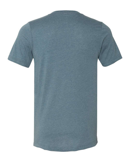 Unisex Jersey Short-Sleeve V-Neck T-Shirt - Heather Slate