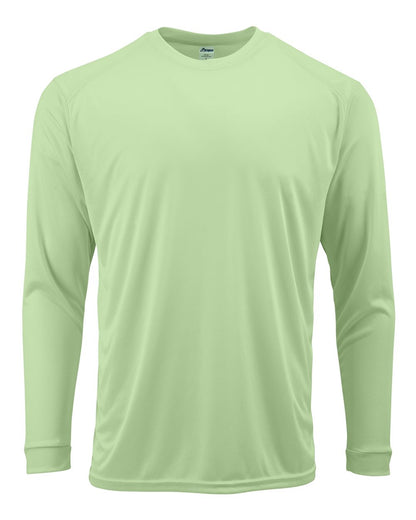 Unisex Long Sleeve Performance Tee - Limeade