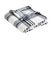 Port Authority BP31 - Ultra Plush Blanket - Black / White Pld