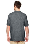 Unisex Premium Cotton®  Double Piqué Polo - Dark Heather