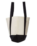 Liberty Bags 8867 Natural/ Black — direct side