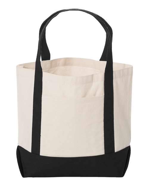 Liberty Bags 8867 Natural/ Black — front