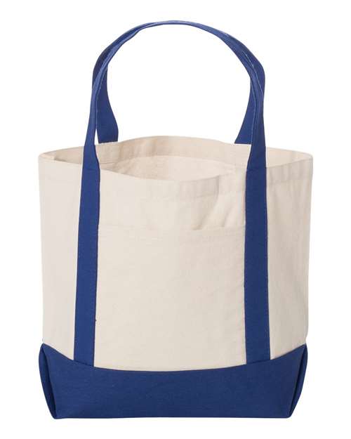 Liberty Bags 8867 Natural/ Royal — front
