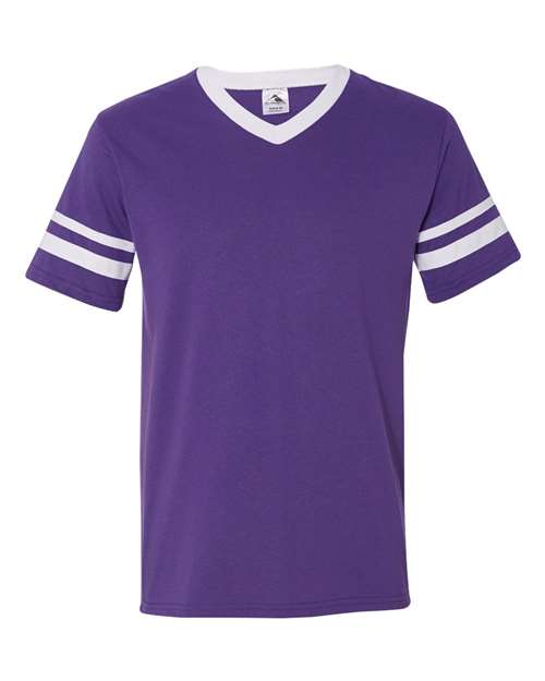 Augusta Sportswear 360 Purple/ White — front