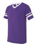 Augusta Sportswear 360 Purple/ White — side