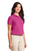 Women's Silk Touch Polo - Tropical Pink