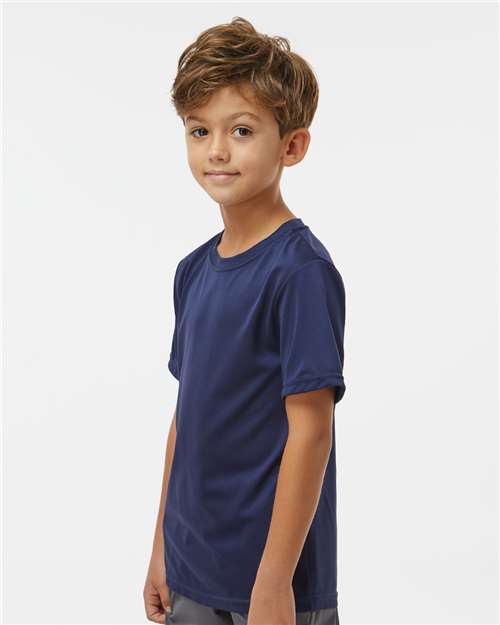 Augusta Sportswear 791 Navy — on model side