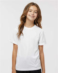 Augusta Sportswear 791 White — on model front