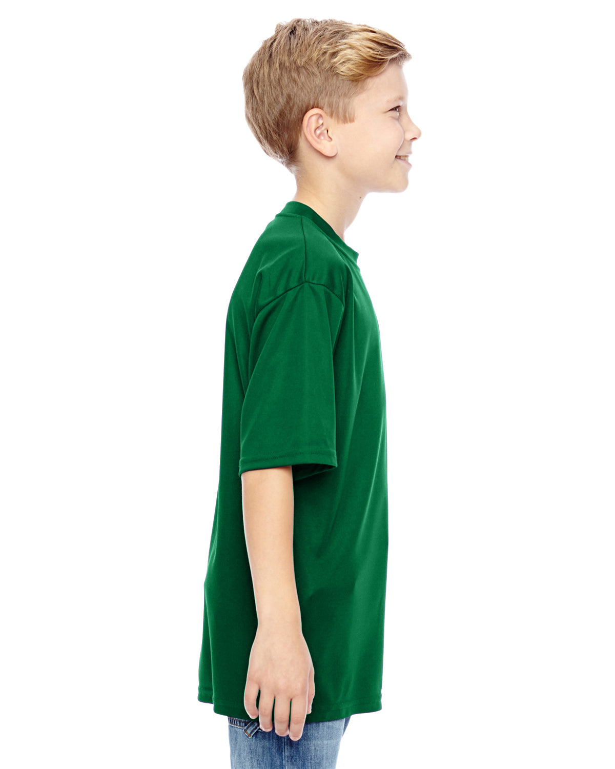 Youth Wicking T-Shirt - Kelly