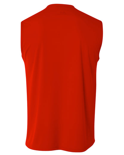 Men's Cooling Performance Muscle T-Shirt - Scarlet