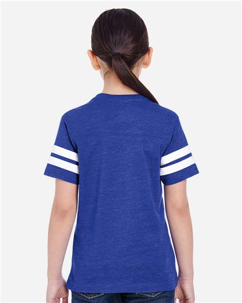 LAT 6137 Vintage Royal/ White — on model back
