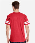 LAT 6937 Vintage Red/ White — on model back