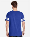 LAT 6937 Vintage Royal/ White — on model back