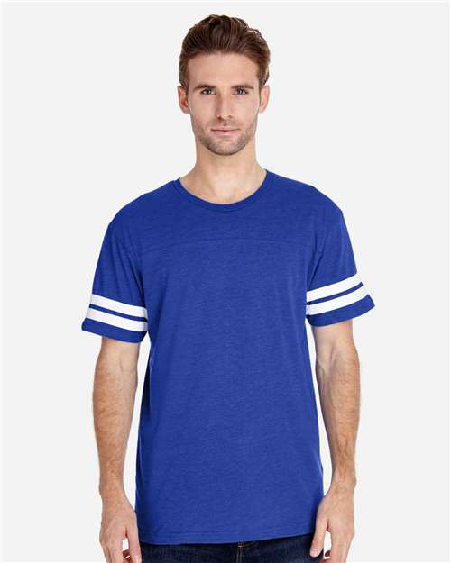 LAT 6937 Vintage Royal/ White — on model front