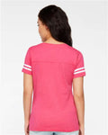 LAT 3537 Vintage Hot Pink/ White — on model back