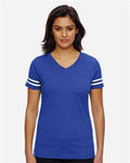 LAT 3537 Vintage Royal/ White — on model front