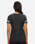 LAT 3537 Vintage Smoke/ White — on model back