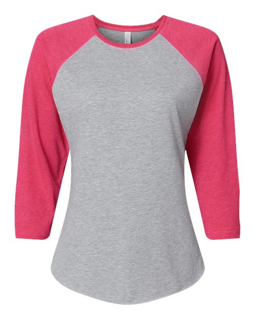 LAT 3530 Vintage Heather/ Vintage Hot Pink — front