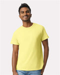 Gildan 2000 Cornsilk — on model front
