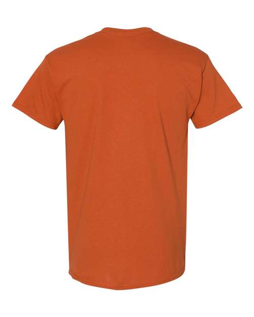 Gildan 5000 Texas Orange — back