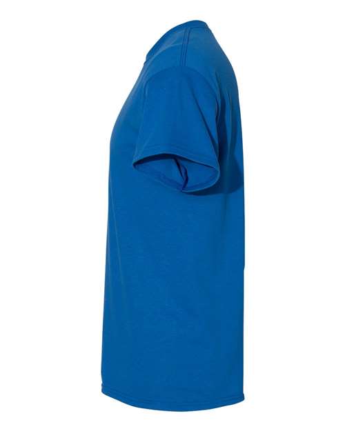 Gildan 5000 Neon Blue — direct side