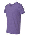 Gildan 64V00 Heather Purple — side