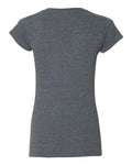 Gildan 64V00L Dark Heather — back